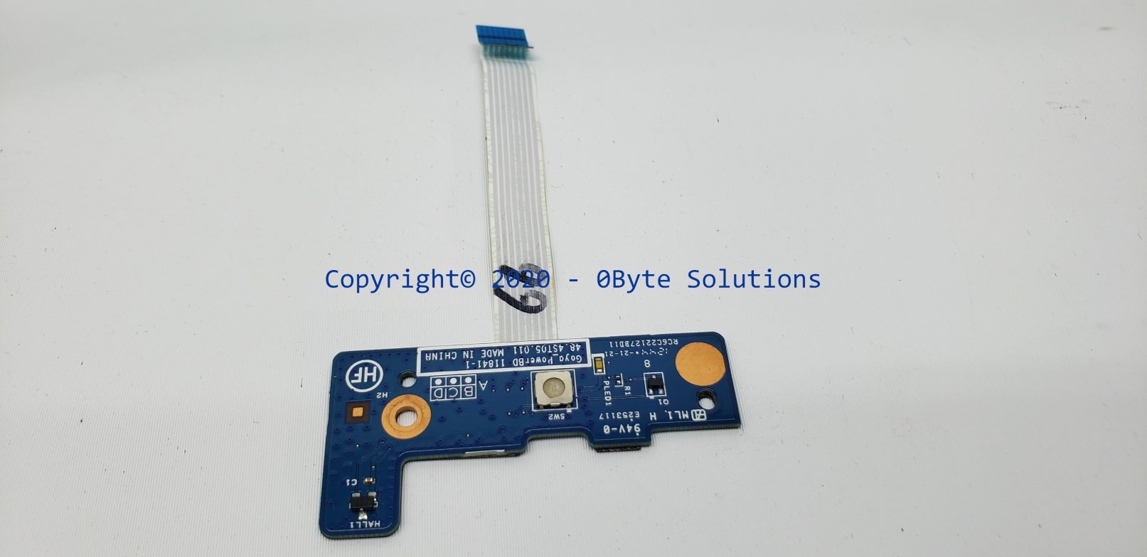 HP 48.4ST05.011 Power Button Board with Cable