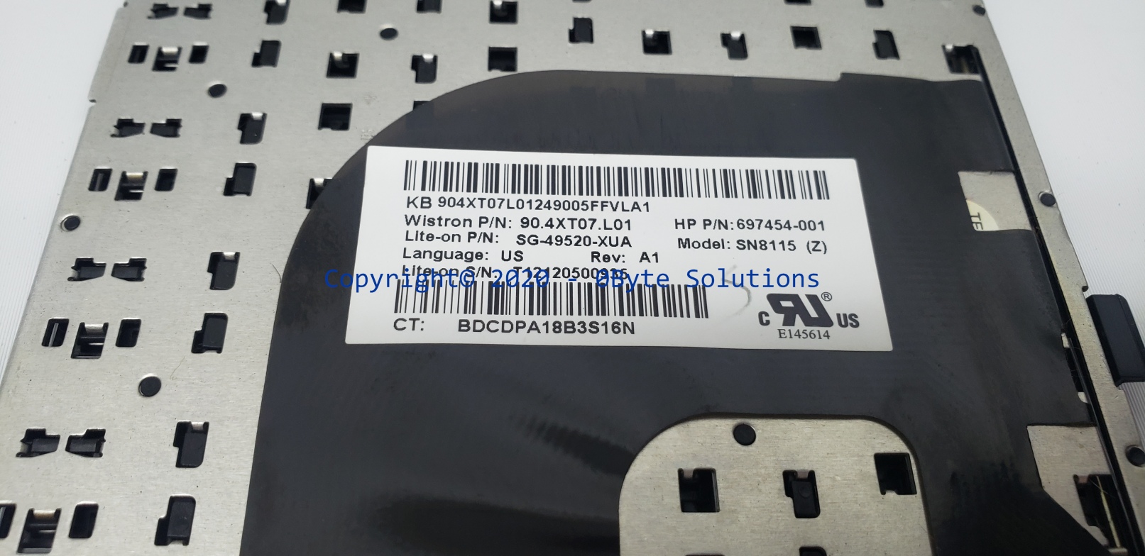 HP 697454-001/90.4XT07.L01 Notebook Keyboard