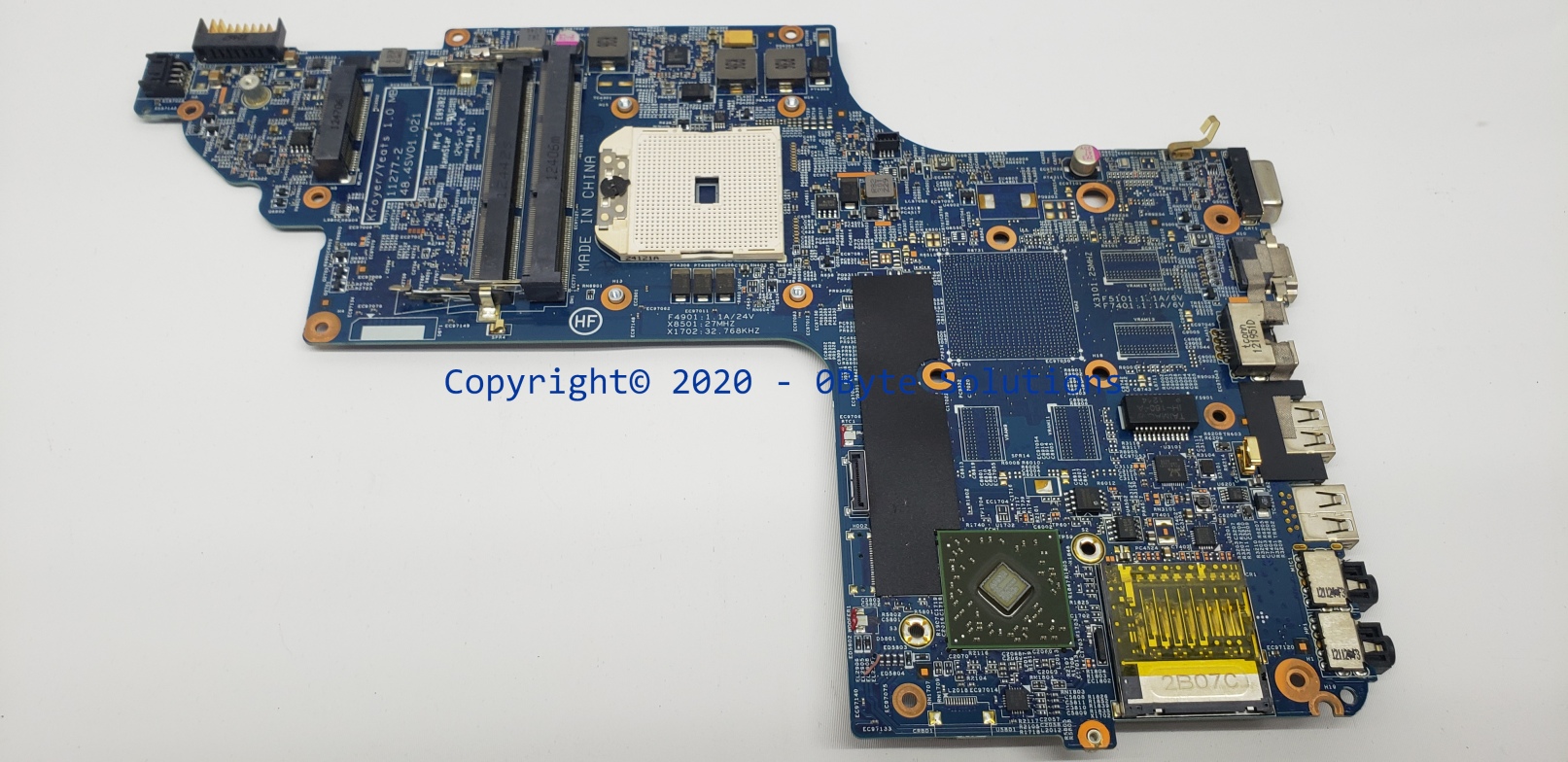 HP 48.4SV01.021/55.4XR01.001G Notebook Mainboard with Socket FS1r2 (uPGA)