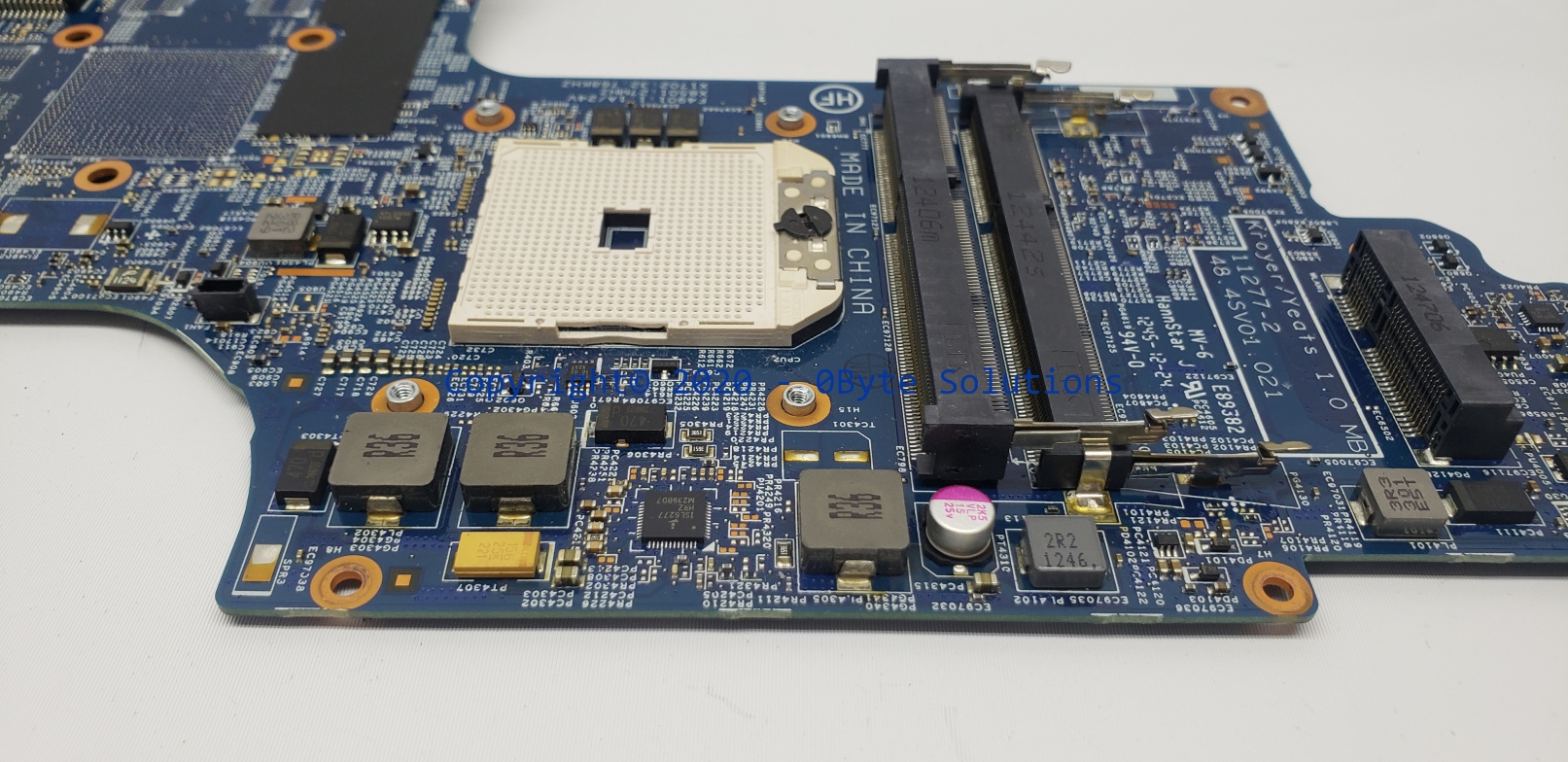 HP 48.4SV01.021/55.4XR01.001G Notebook Mainboard with Socket FS1r2 (uPGA)