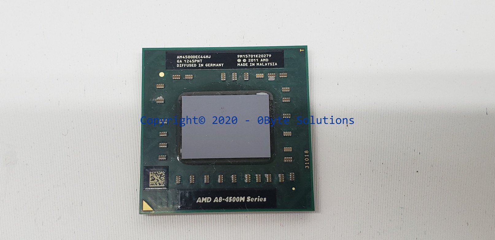 AMD A8-4500M/AM4500DEC44HJ FS1r2 (uPGA) CPU with Radeon(tm) HD Graphics