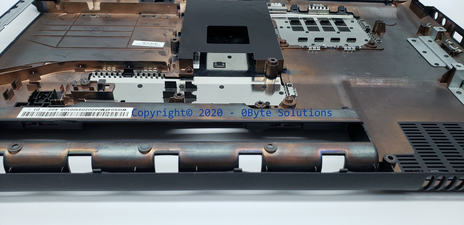 Gateway 60.4FM06.002 Case Bottom with Bottom Cover