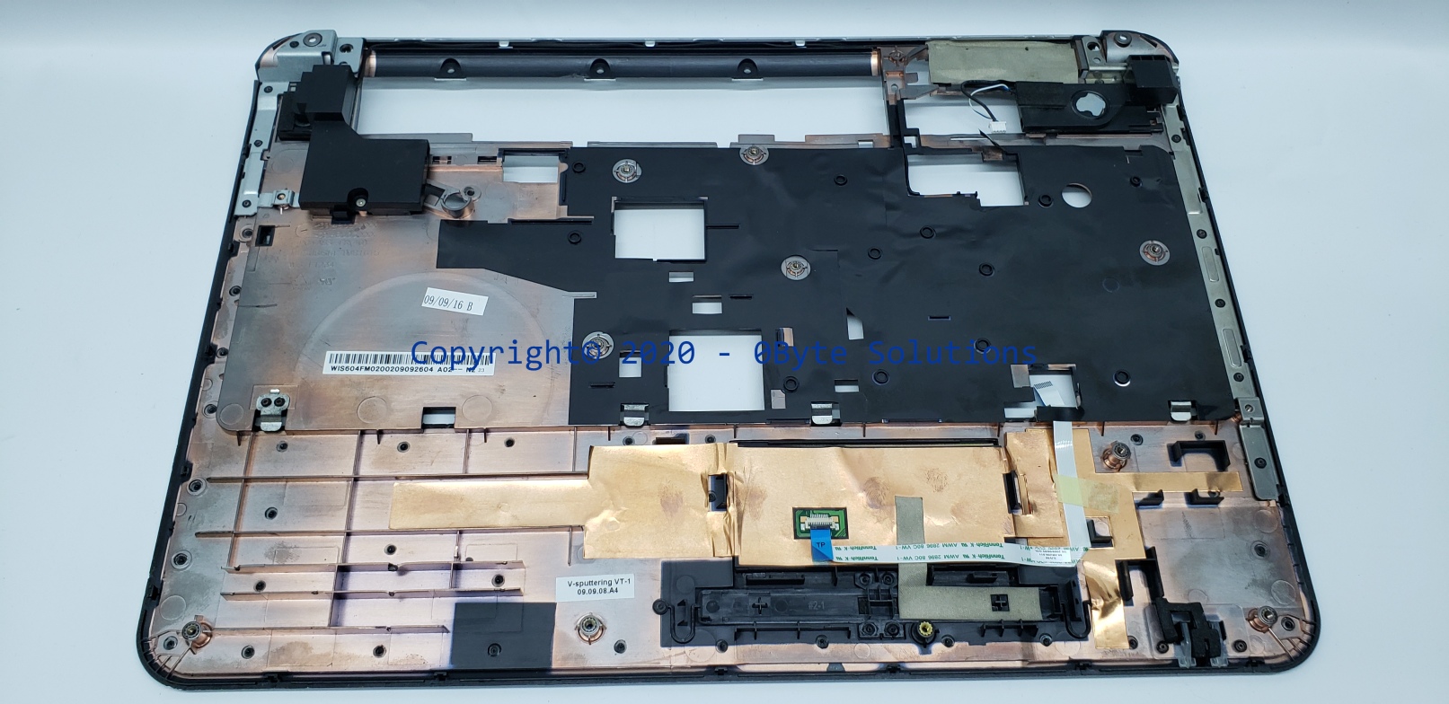 Gateway 60.4FM02.002 Plam Rest/Top Cover with Touch-Pad & Speakers