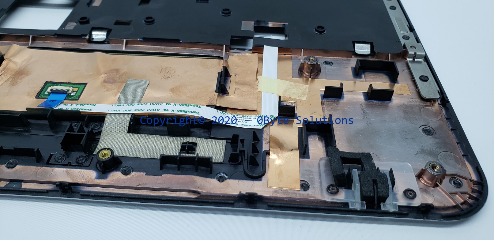 Gateway 60.4FM02.002 Plam Rest/Top Cover with Touch-Pad & Speakers