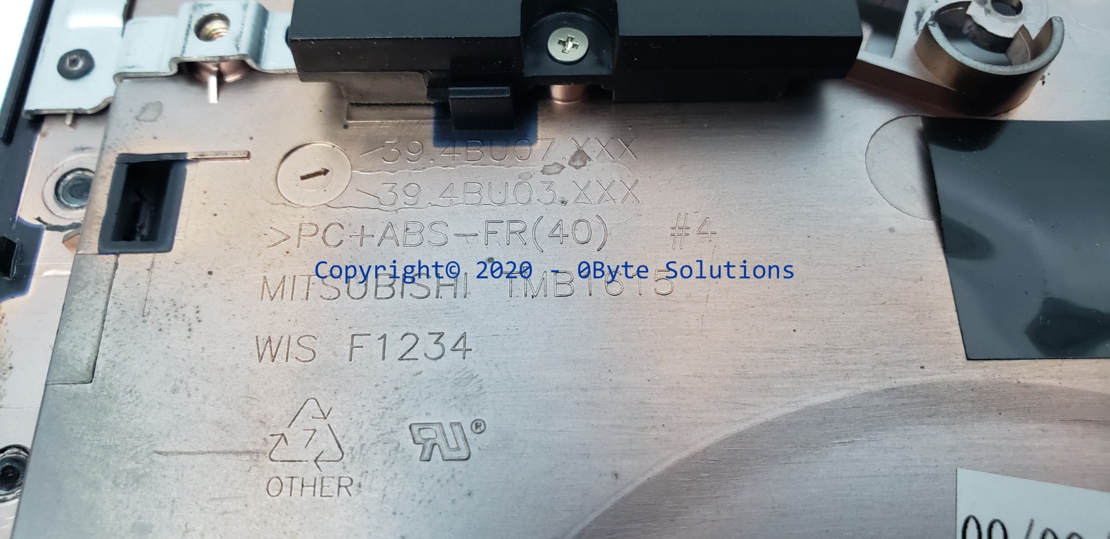 Gateway 60.4FM02.002 Plam Rest/Top Cover with Touch-Pad & Speakers