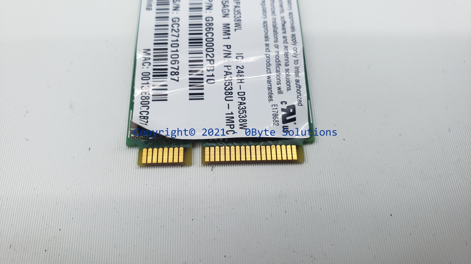 Intel 4965AGN/PA3538U-1MPC Mini PCIe Wi-Fi Card