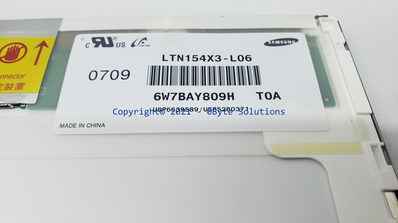 Samsung LTN154X3-L06 344mm x 222mm (15.4