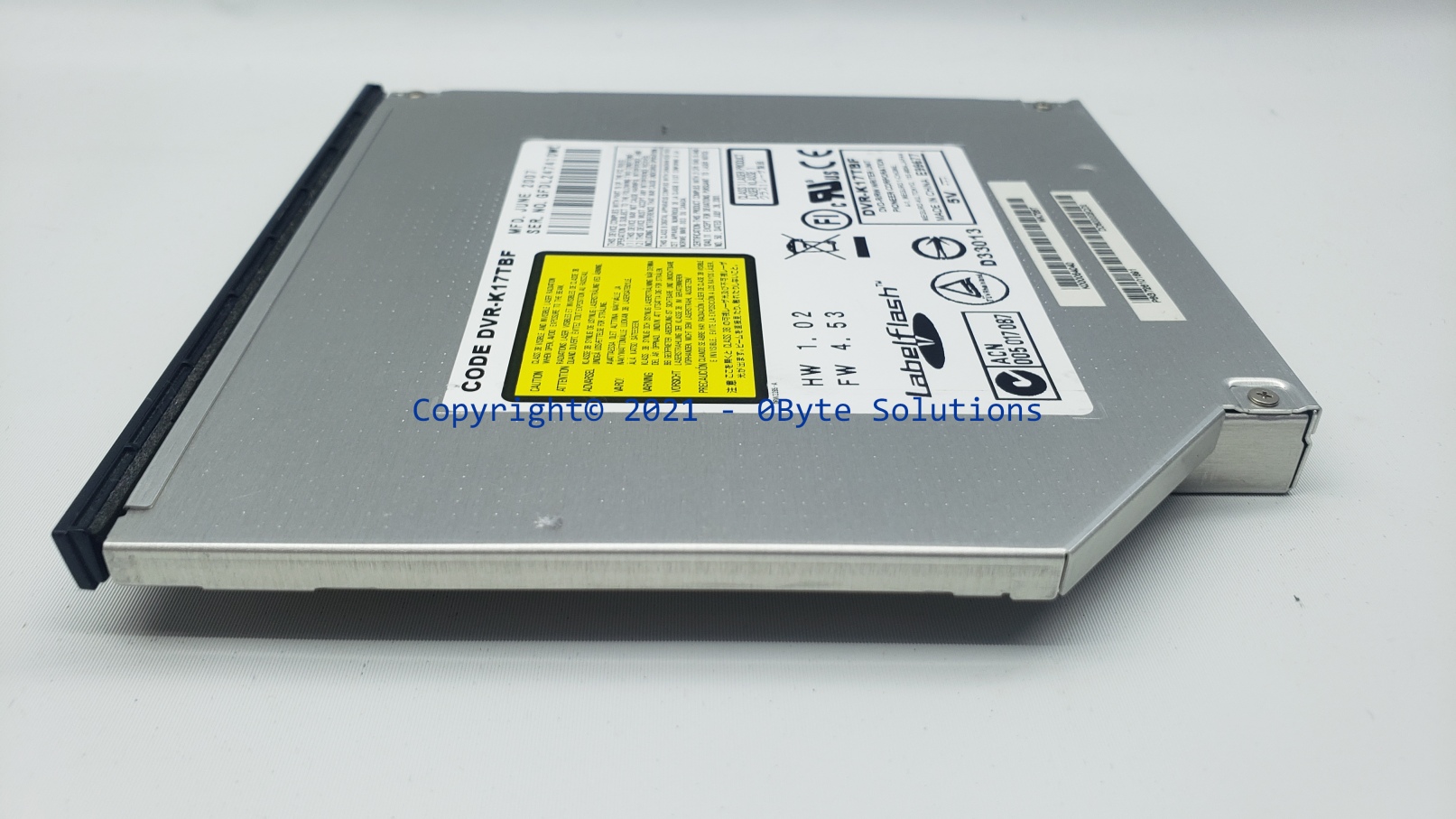 Pioneer DVR-K17TBF CD-RW/DVD Drive