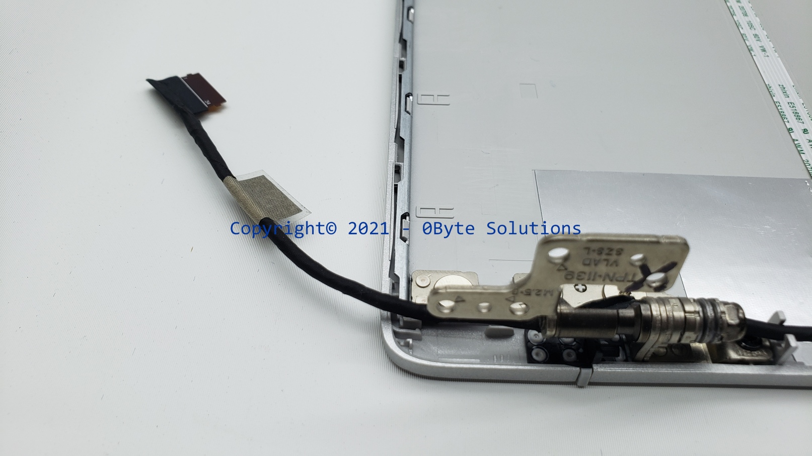 HP Laptop 17-cn Screen Lid with Hinges, Cable, Webcam & WiFi Antennae