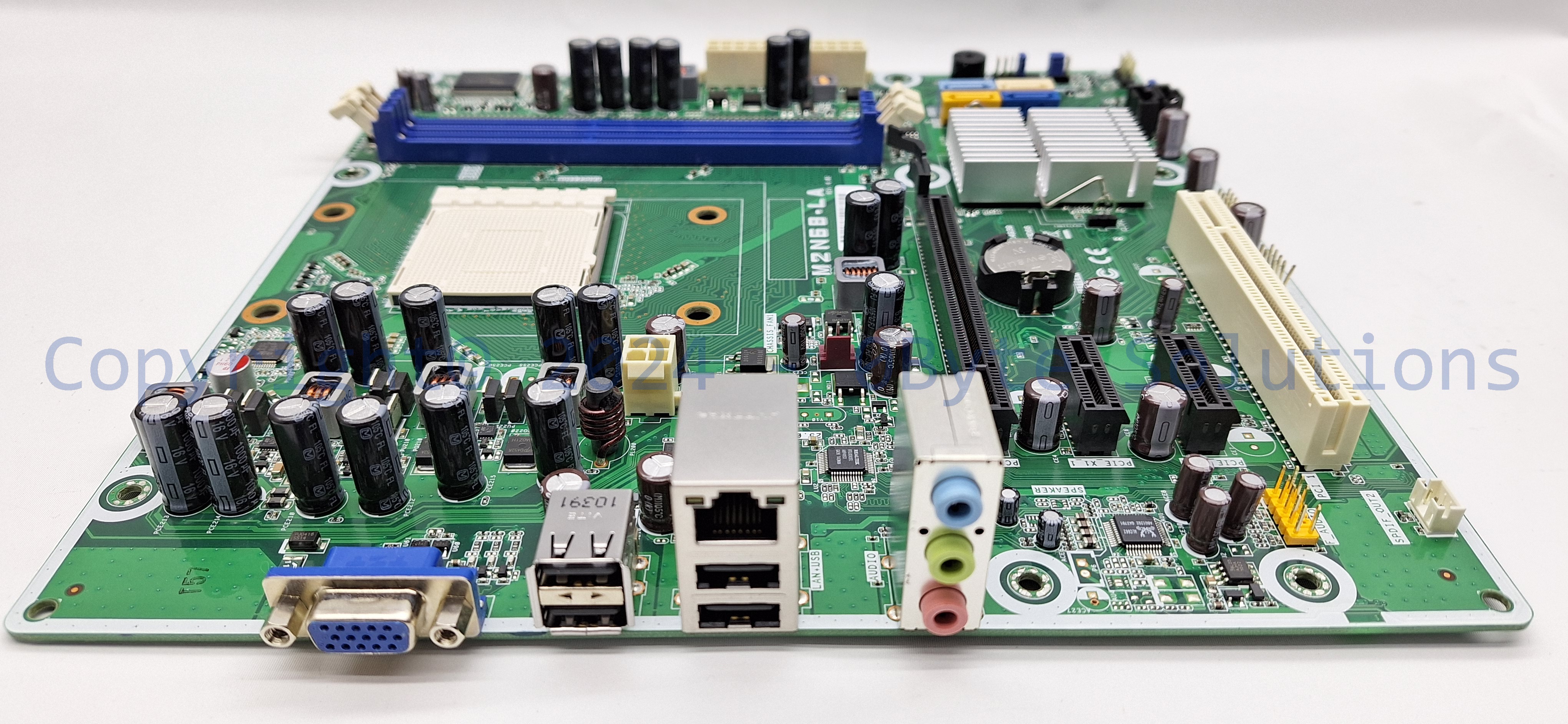 HP 612501-001/M2N68-LA Mainboard with Backplate