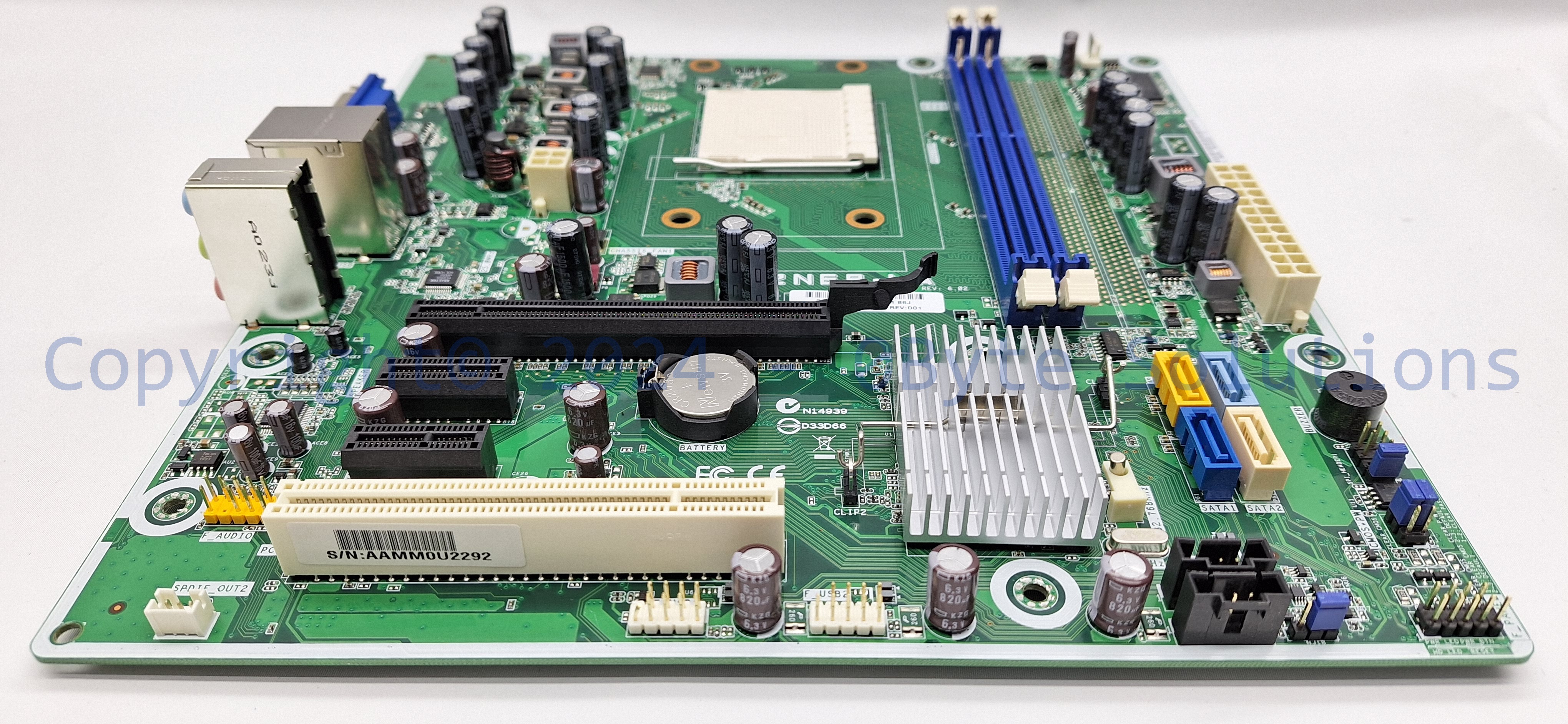 HP 612501-001/M2N68-LA Mainboard with Backplate