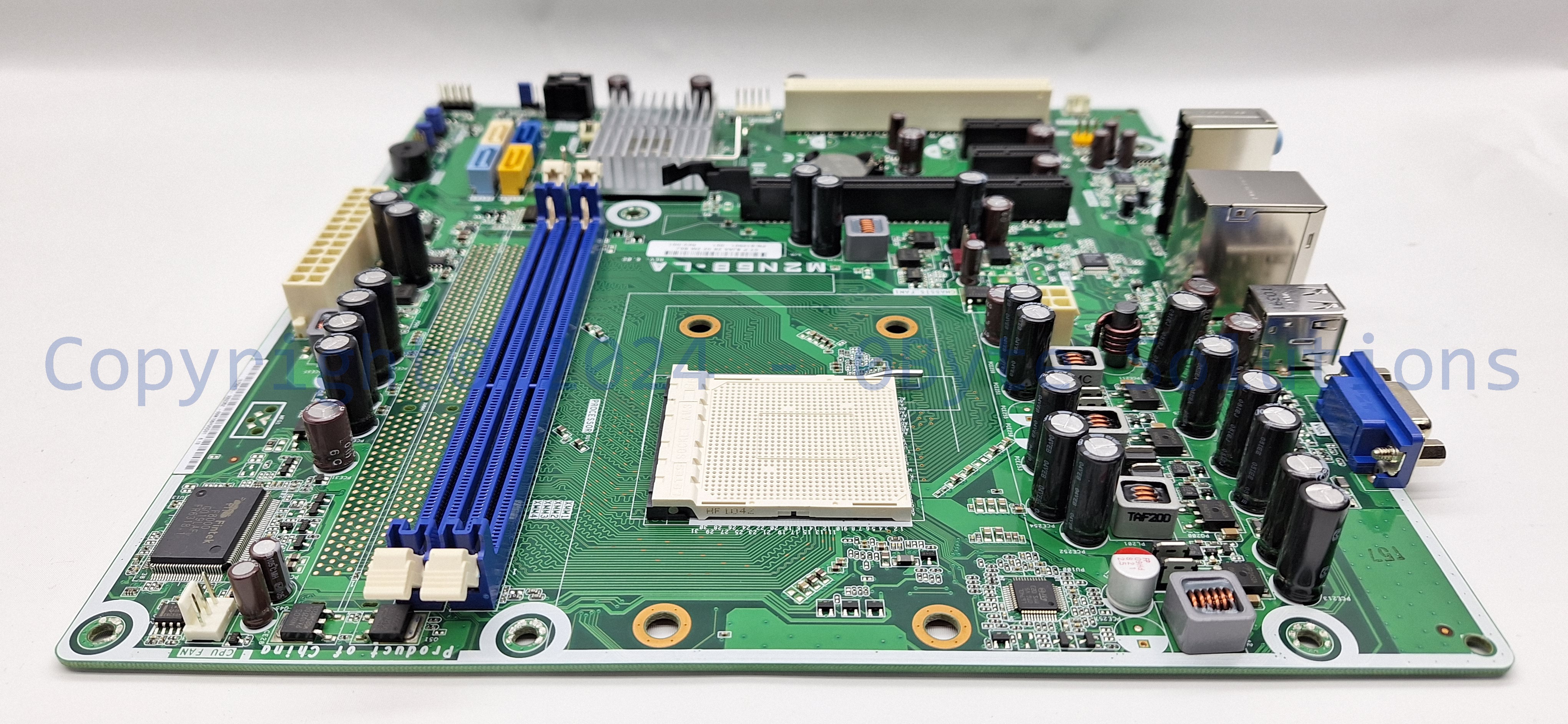 HP 612501-001/M2N68-LA Mainboard with Backplate