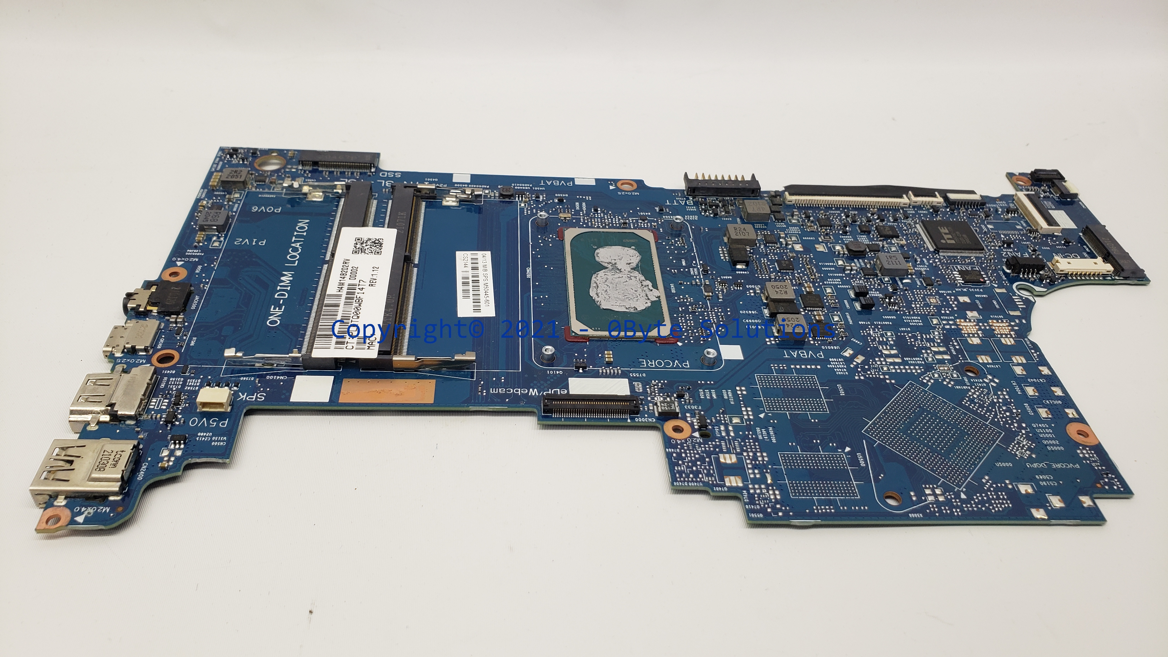 *NO POWER* HP M50445-601 Notebook Mainboard with CPU