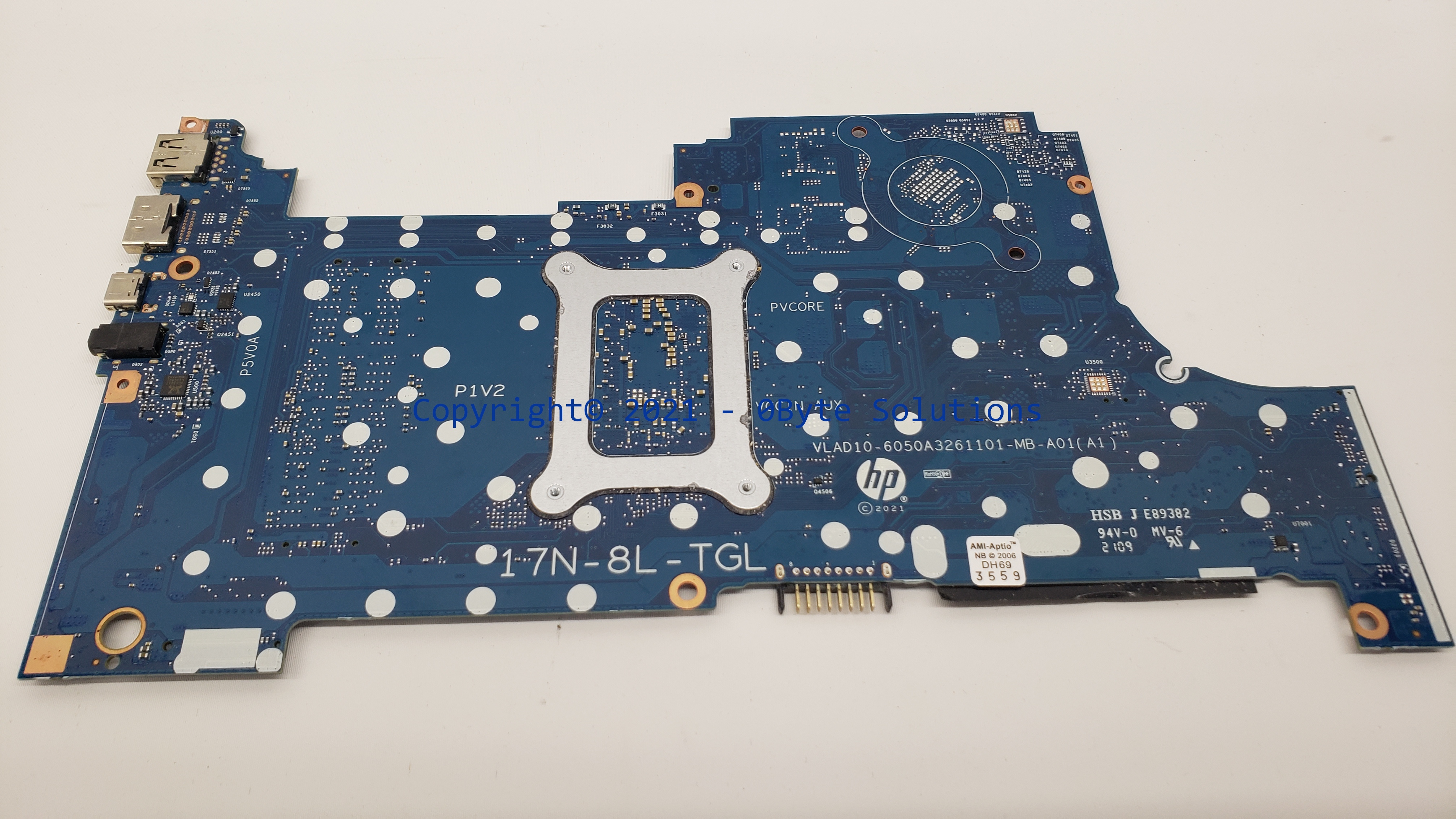 *NO POWER* HP M50445-601 Notebook Mainboard with CPU