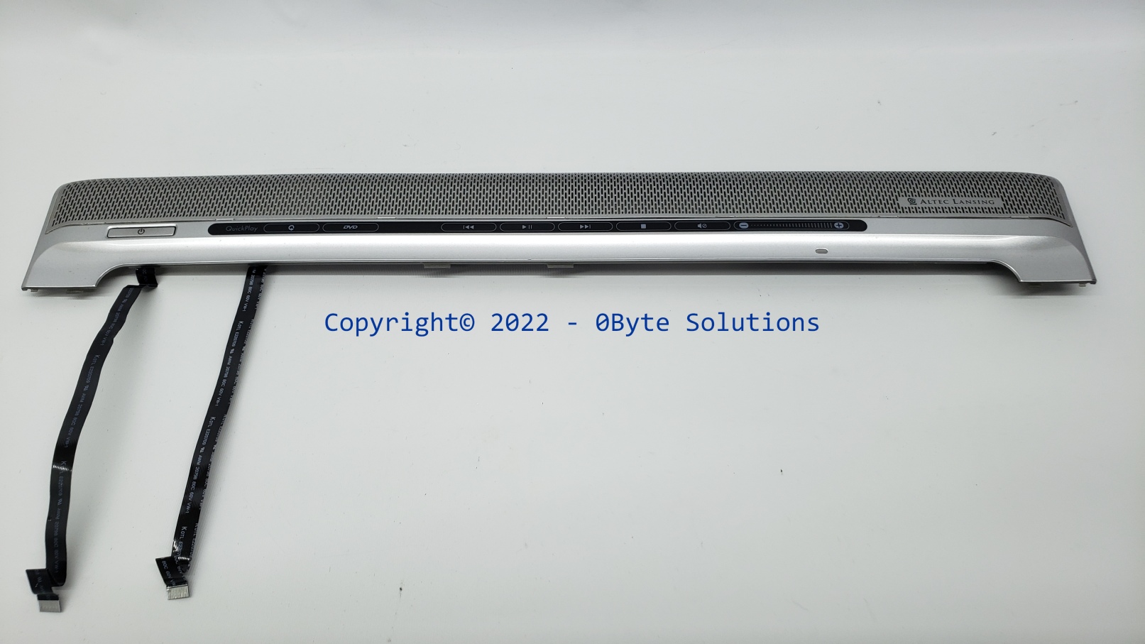 HP 437592-001 Speaker Grill Assembly with Cables, Speaker & Power Button Board