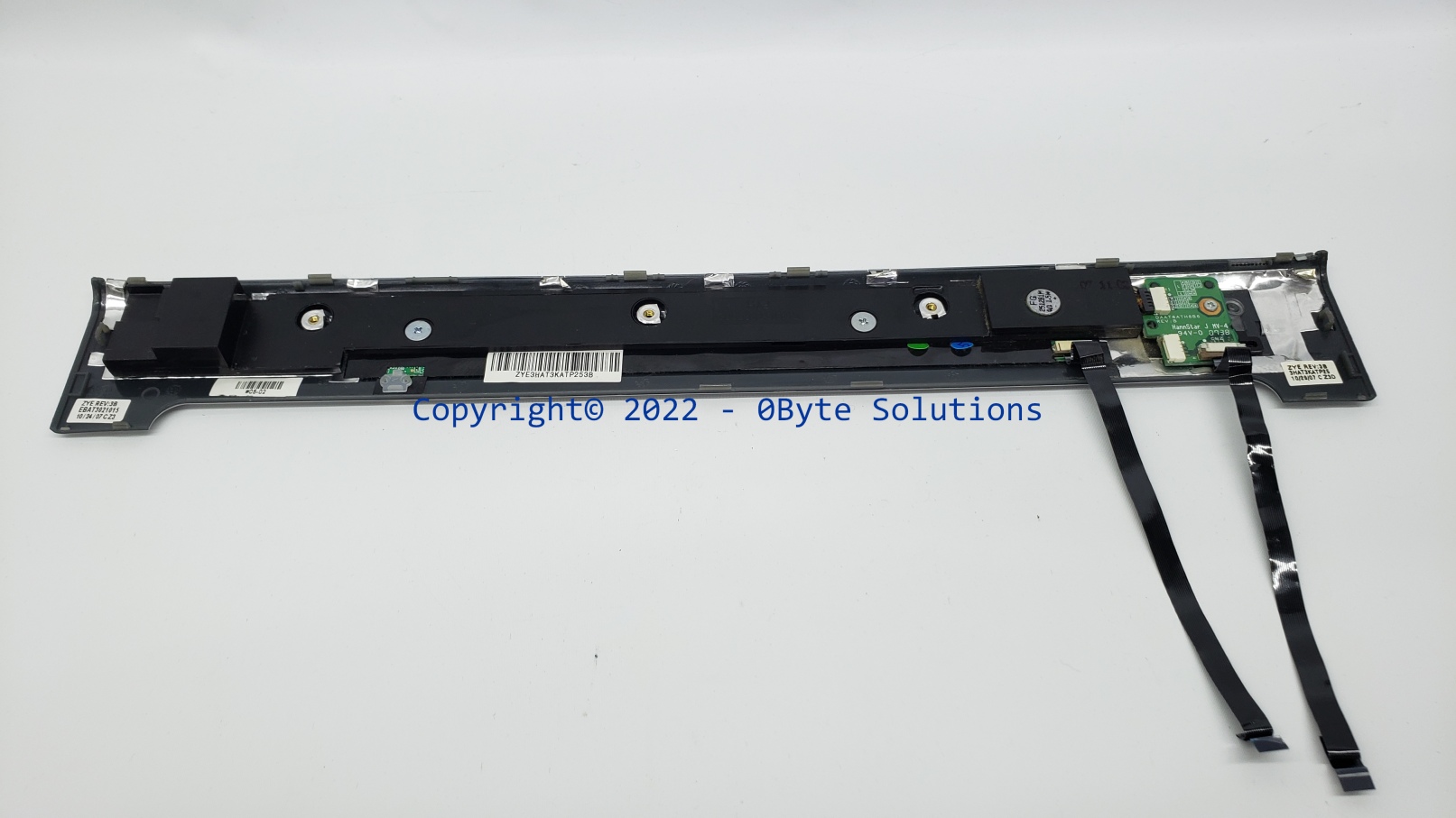 HP 437592-001 Speaker Grill Assembly with Cables, Speaker & Power Button Board
