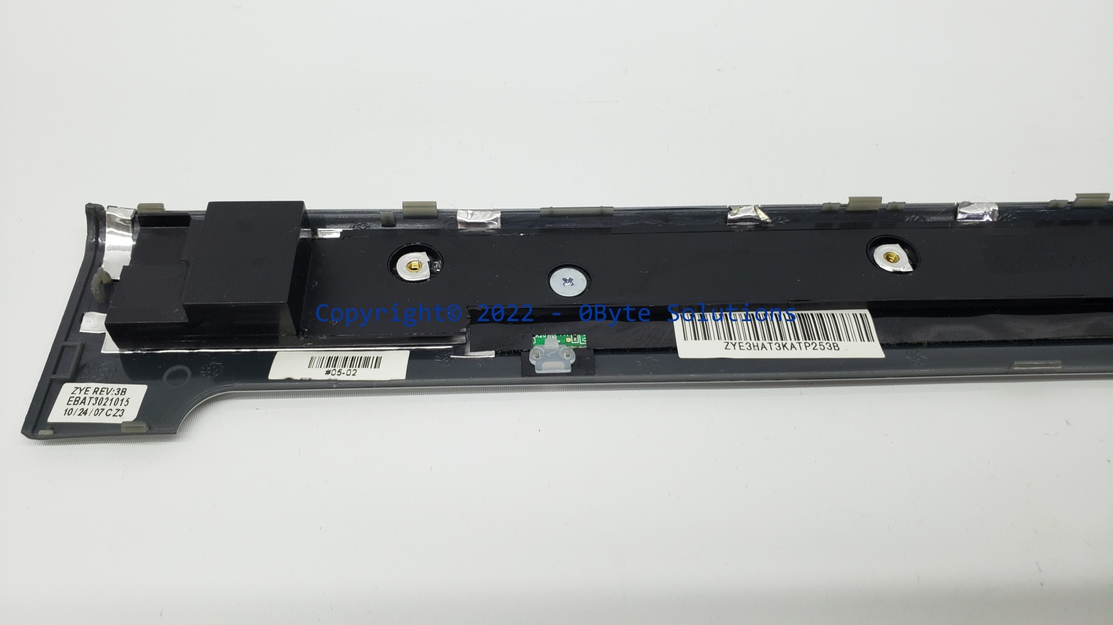 HP 437592-001 Speaker Grill Assembly with Cables, Speaker & Power Button Board