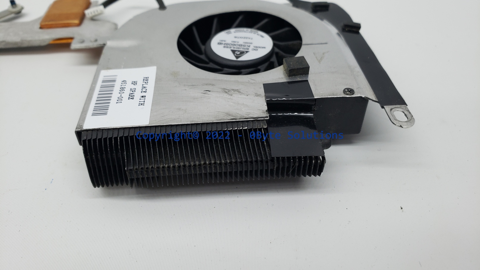 HP 451860-001 CPU Heatsink & Cooling Fan