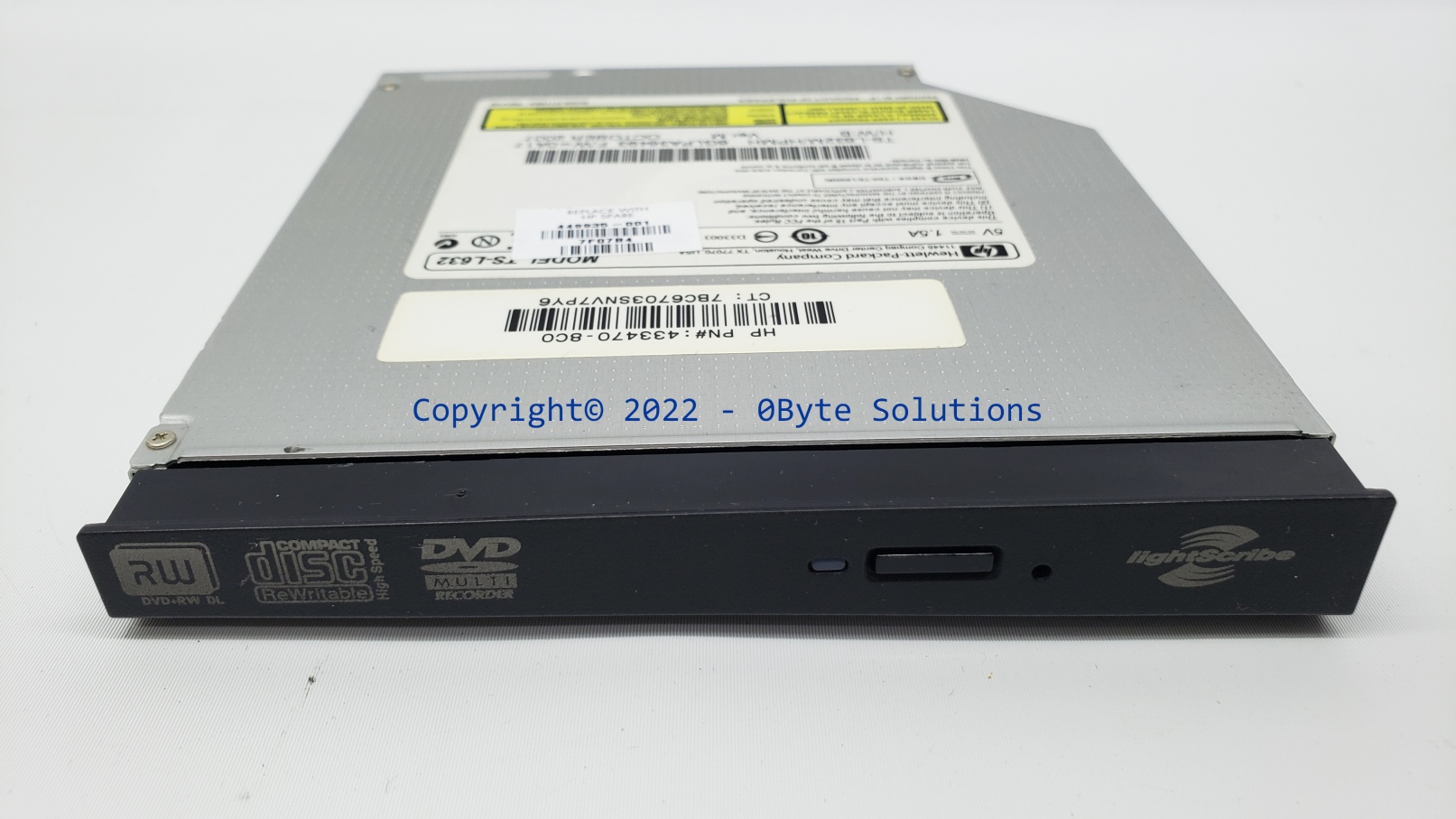 Toshiba TS-L6632(B)/449935-001 DVD-R/W Drive