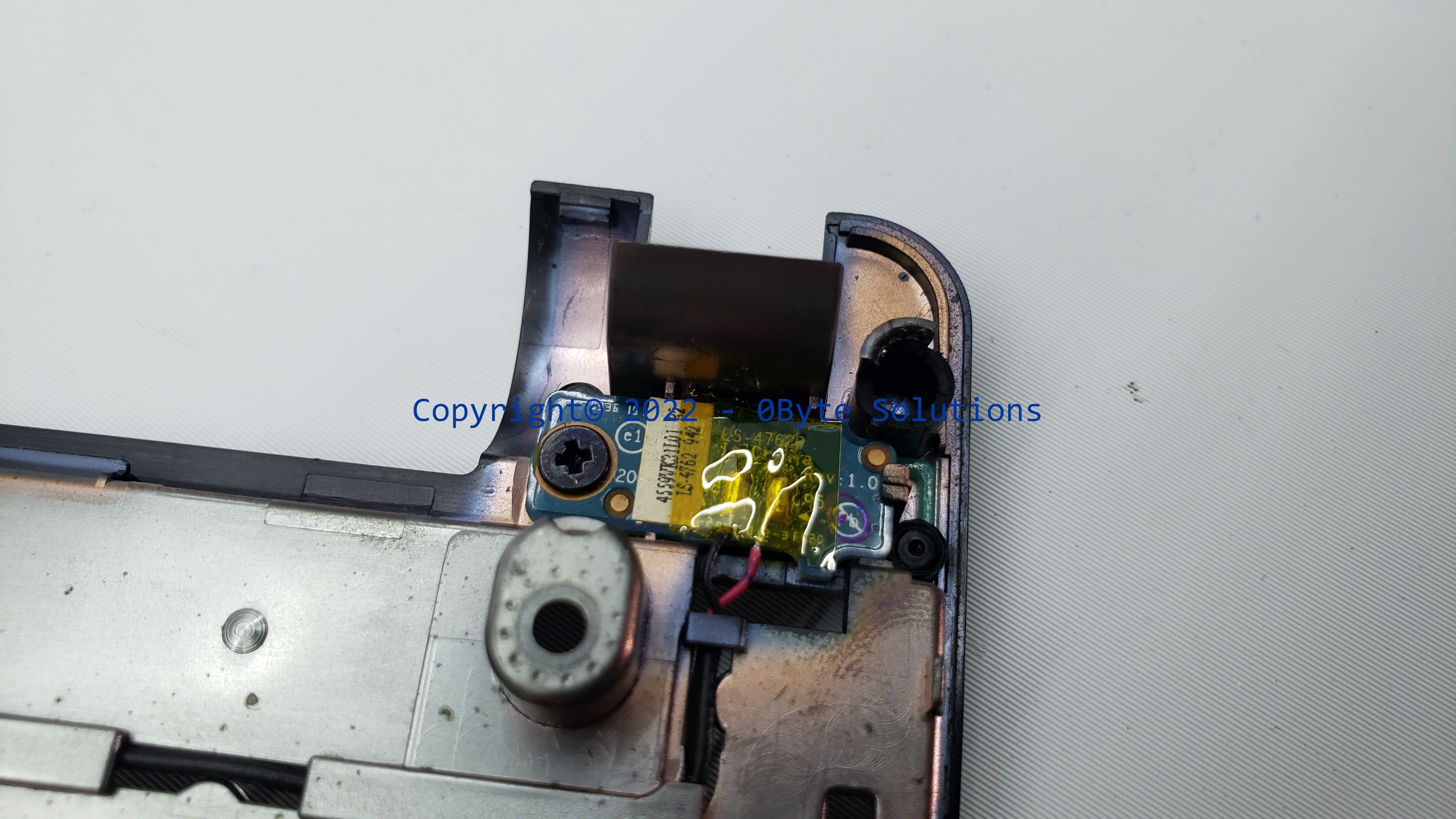 Dell 0T579P Top Cover with Speakers & Power Button