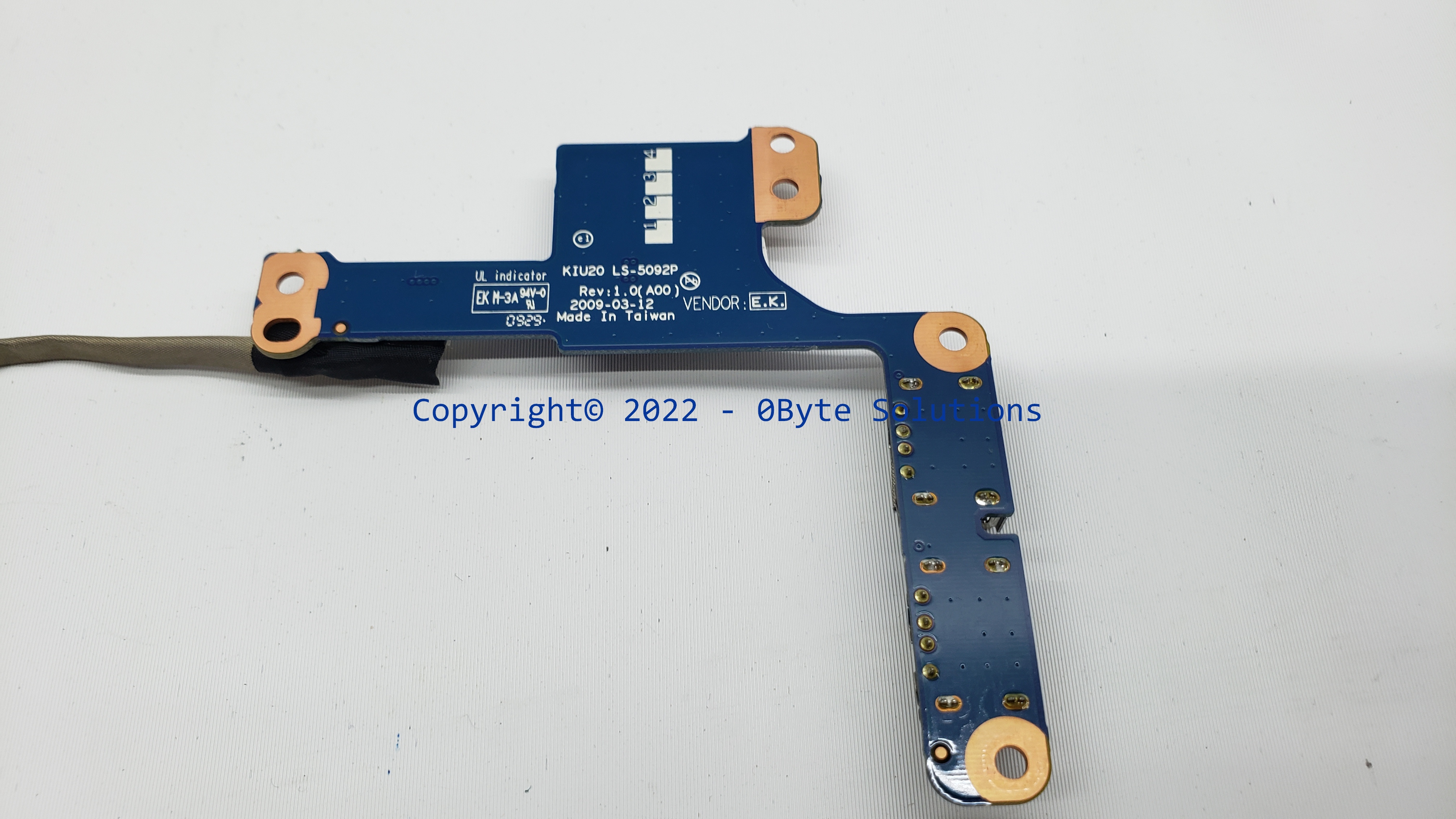Dell 0G303T USB Port Board with Cable