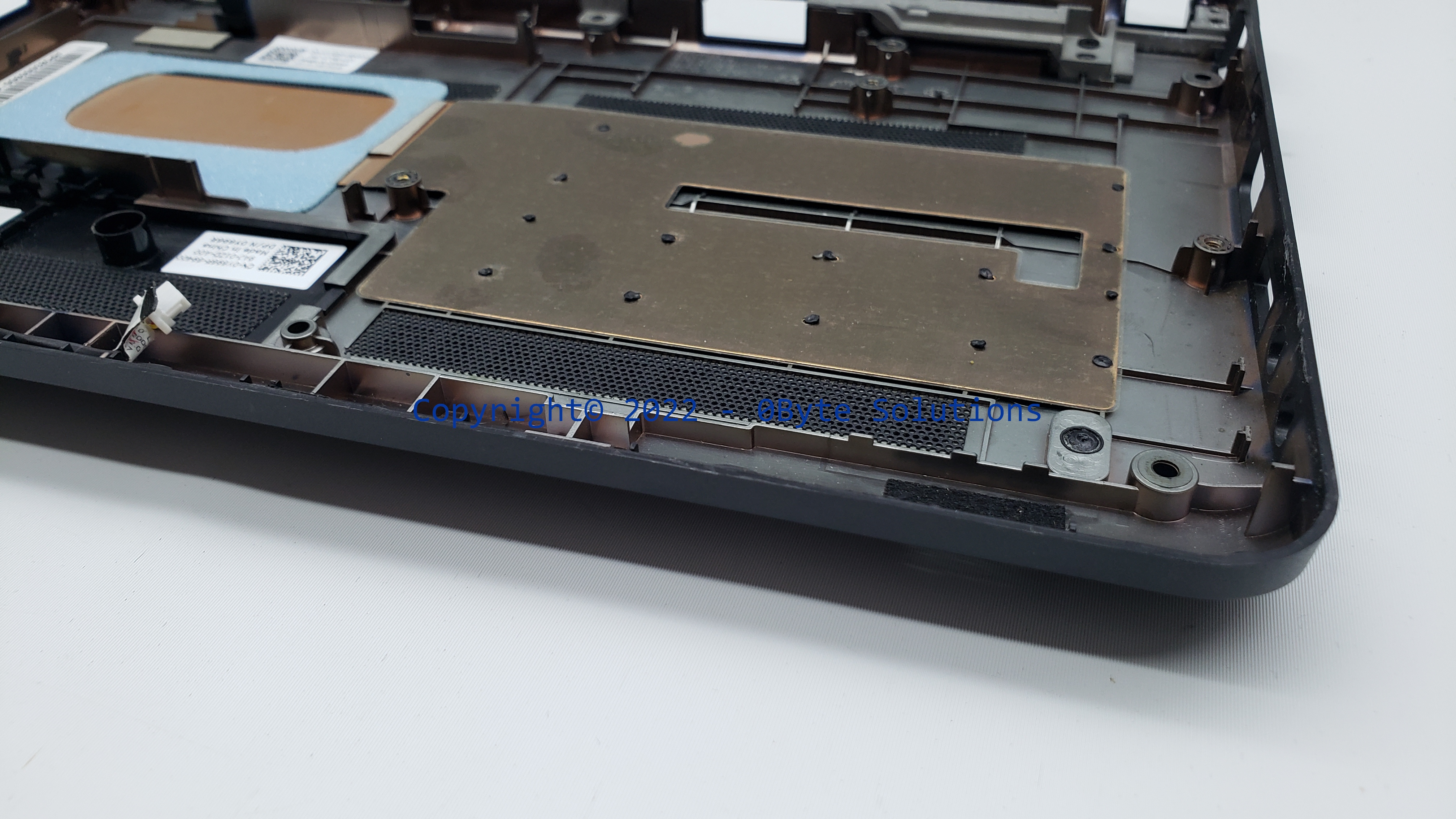 Dell 0X732R Bottom Case with Power LED