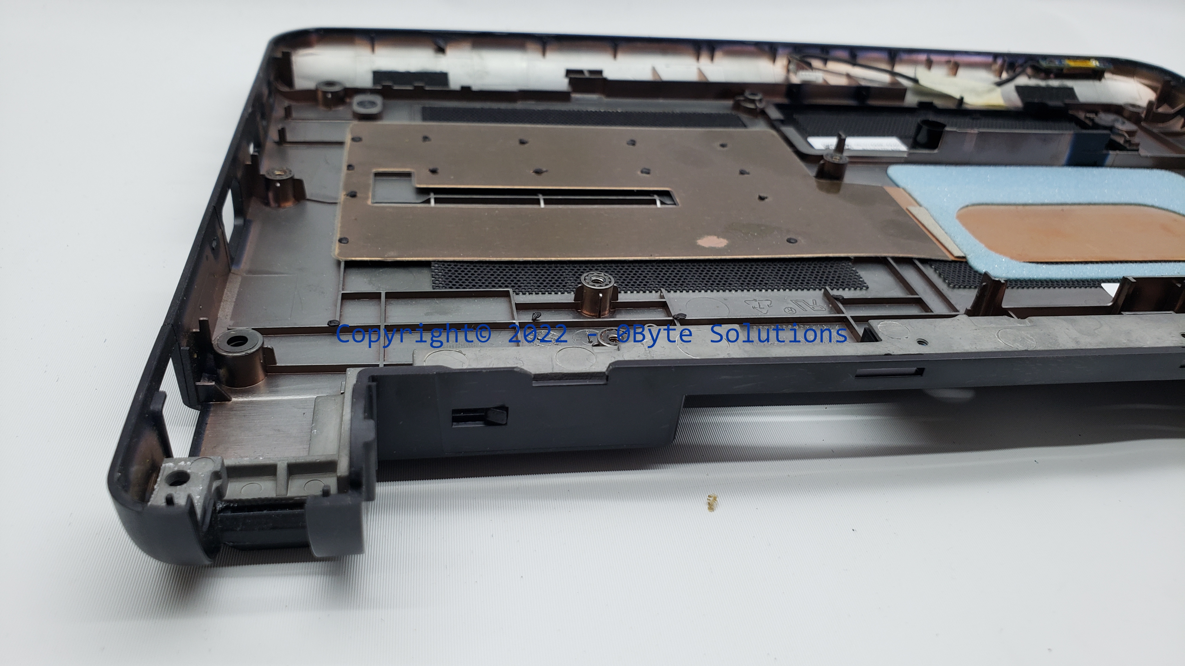 Dell 0X732R Bottom Case with Power LED