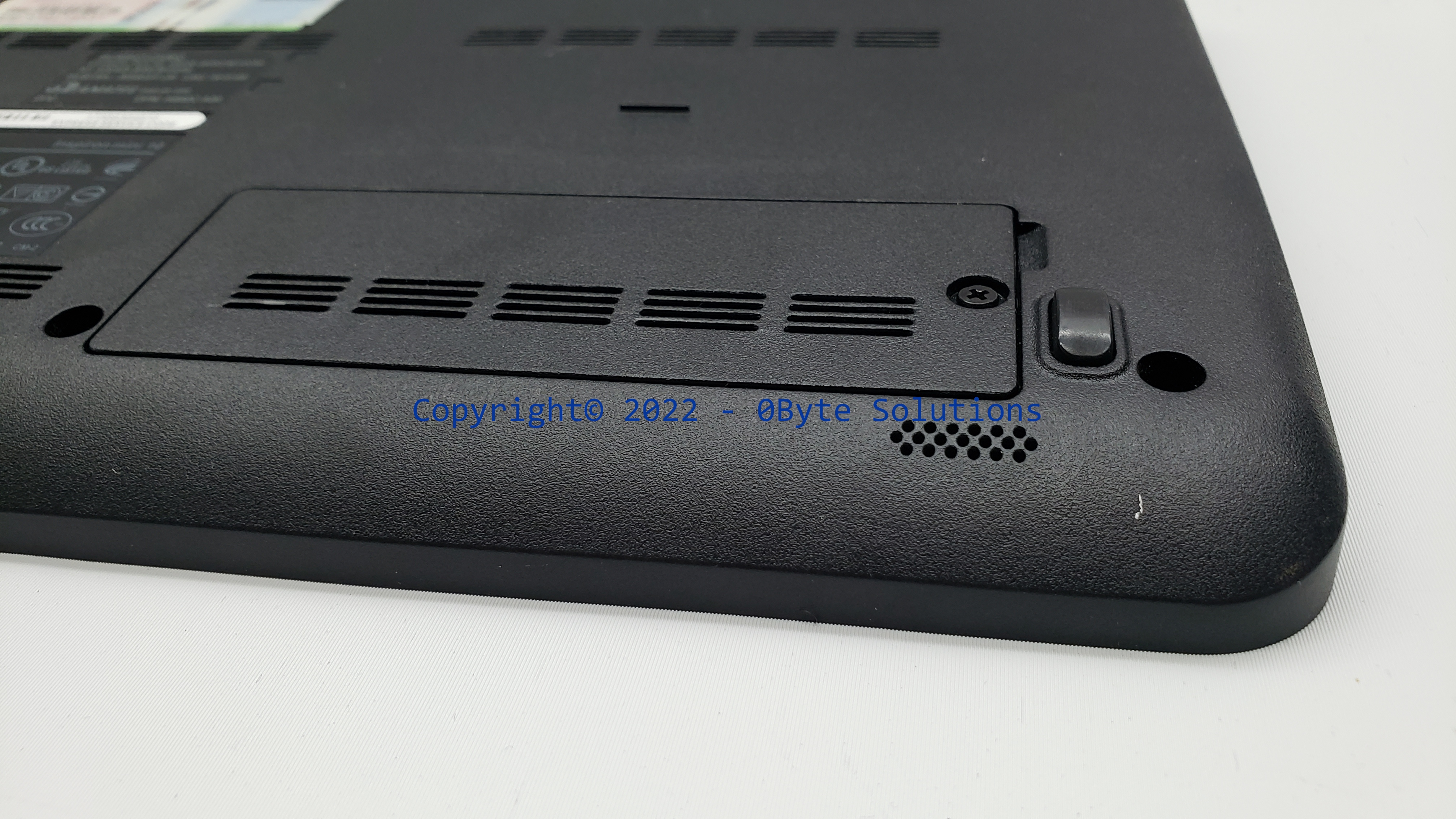 Dell 0X732R Bottom Case with Power LED