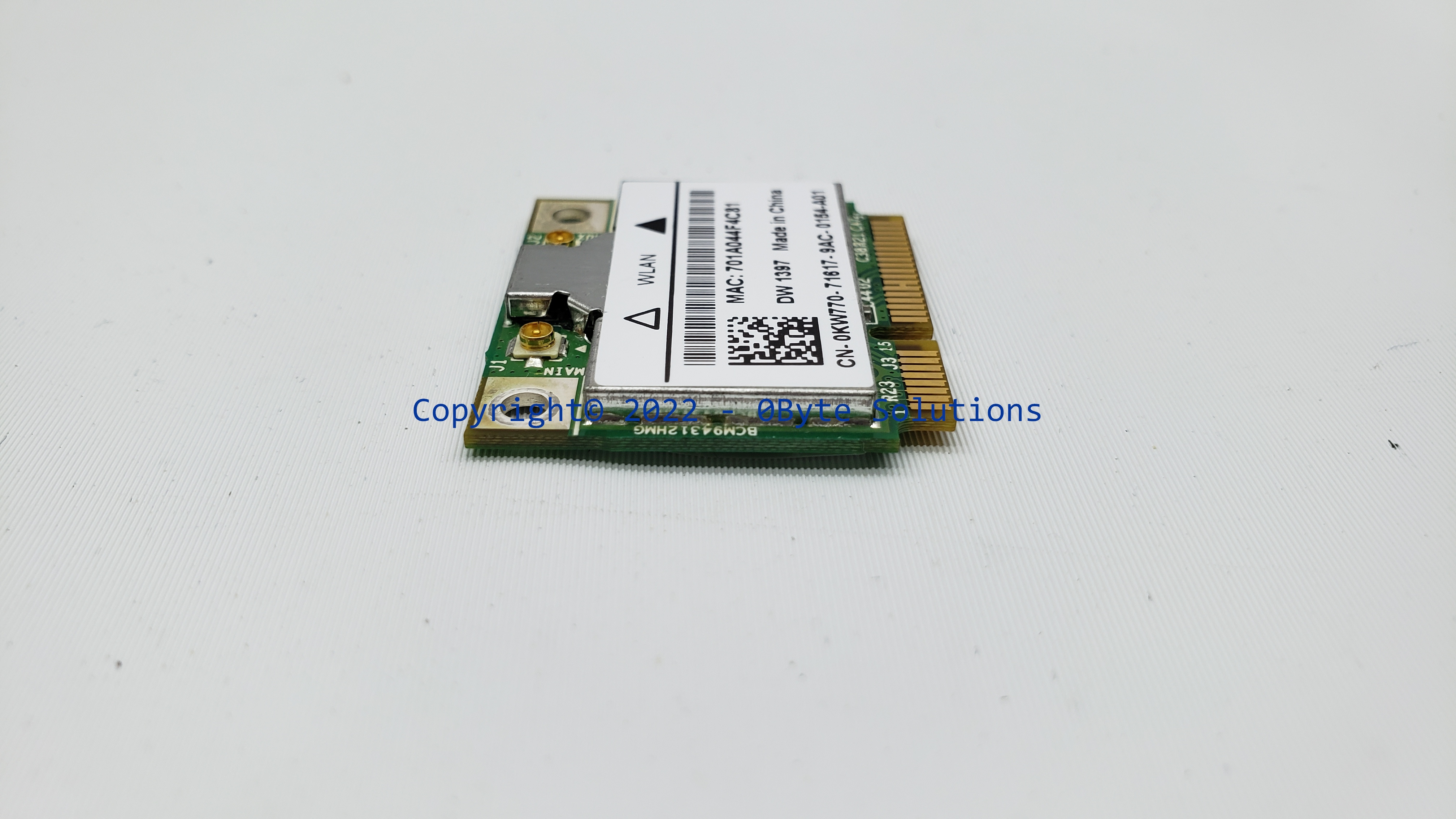 Broadcom BCM94312HMG Half Mini PCI-Express PCIe Wireless WLAN Wifi Card