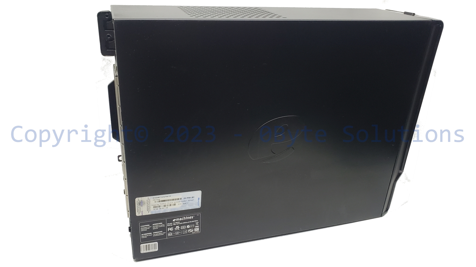 eMachines EL1852G-52w Mini-Tower PC with 512GB SSD & Windows 10 Home, CPU & RAM