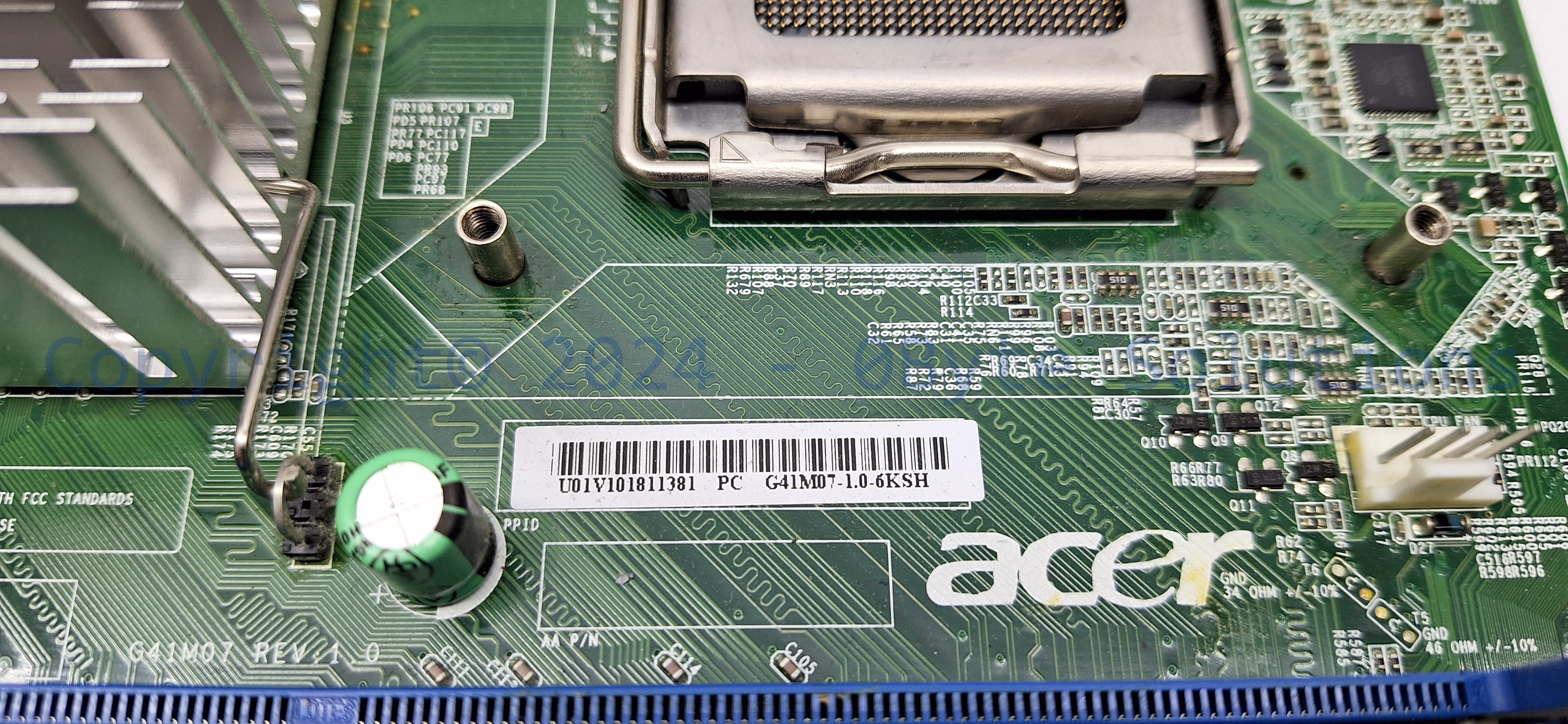 Acer Veriton M275 G41M07-1.0-6KSH Mainboard with Backplane