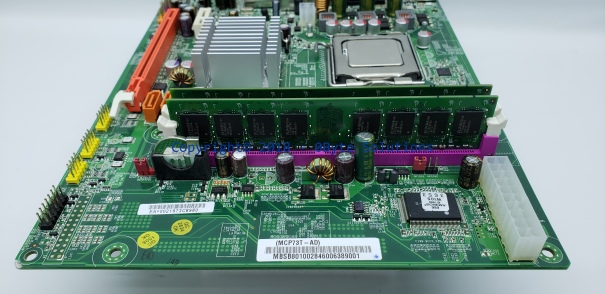 Acer MCP73T-AD Mainboard with CPU & RAM