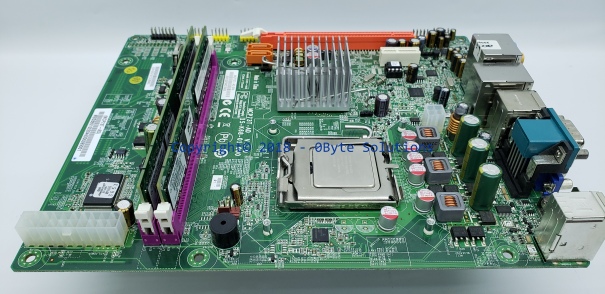 Acer MCP73T-AD Mainboard with CPU & RAM