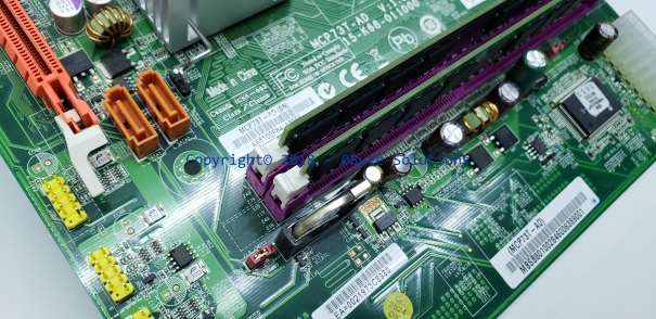 Acer MCP73T-AD Mainboard with CPU & RAM