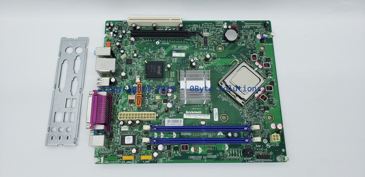 Infineon L-IG41N (Lenovo 71Y8460) Mainboard with I/O Backplate & CPU