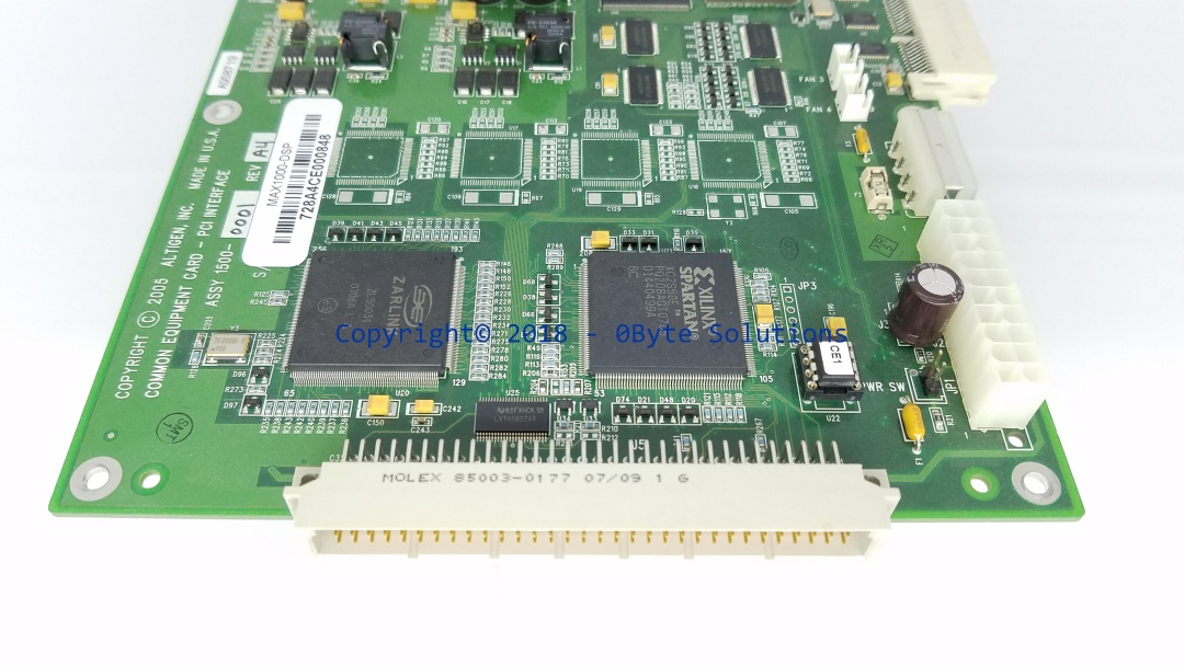 Altigen 1500-0001 Rev A4 / MAX1000-DSP Common Equipment Card-PCI Interface