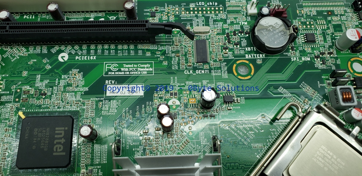Infineon L-IG41N (Lenovo 71Y8460) Mainboard with I/O Backplate & CPU