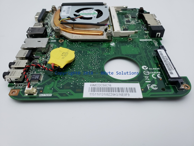 Lenovo 69M222C50C16 Mainboard with Heat-sink, cooling fan & CPU