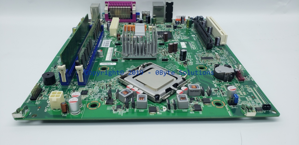 Infineon L-IG41N (Lenovo 71Y8460) Mainboard with I/O Backplate, CPU & RAM