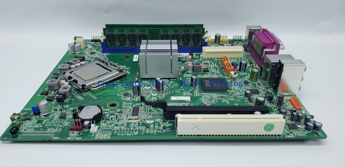 Infineon L-IG41N (Lenovo 71Y8460) Mainboard with I/O Backplate, CPU & RAM