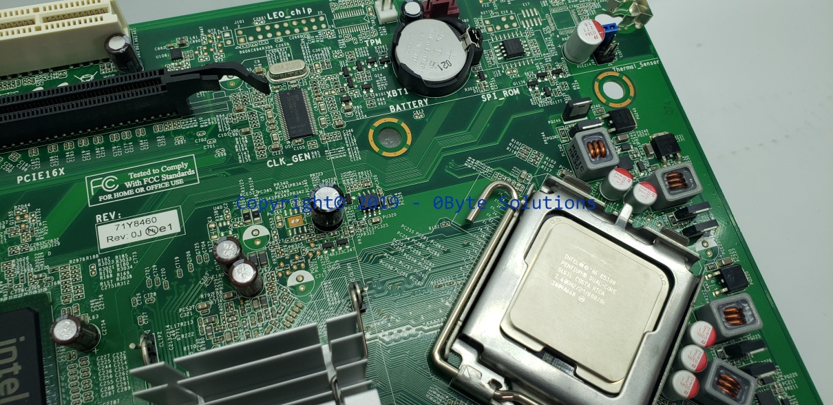 Infineon L-IG41N (Lenovo 71Y8460) Mainboard with I/O Backplate, CPU & RAM