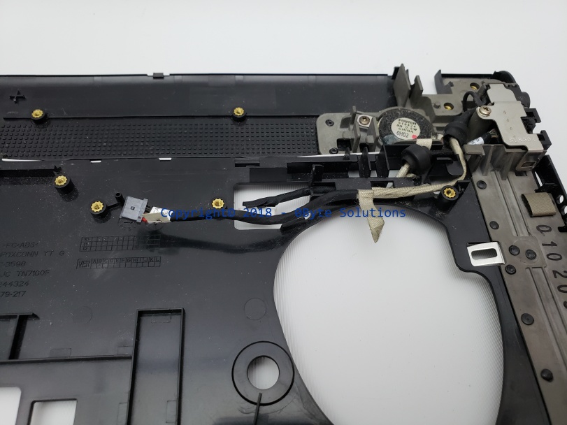 Sony 012-311A-3016-B Palm Rest/Top Cover with Touch-pad, Buttons, Speakers & Cables