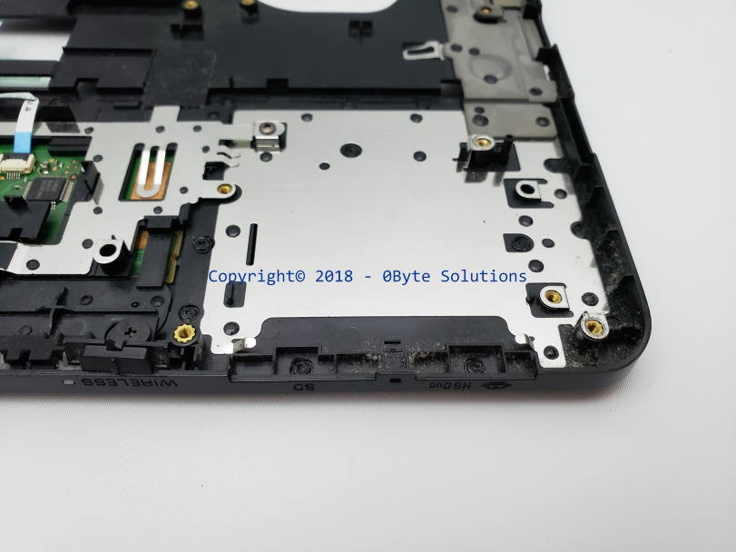 Sony 012-311A-3016-B Palm Rest/Top Cover with Touch-pad, Buttons, Speakers & Cables