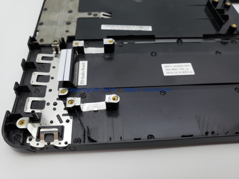 Sony 012-311A-3016-B Palm Rest/Top Cover with Touch-pad, Buttons, Speakers & Cables