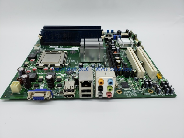 DELL/Intel 0RY007/G33M02 Mainboard with CPU & RAM