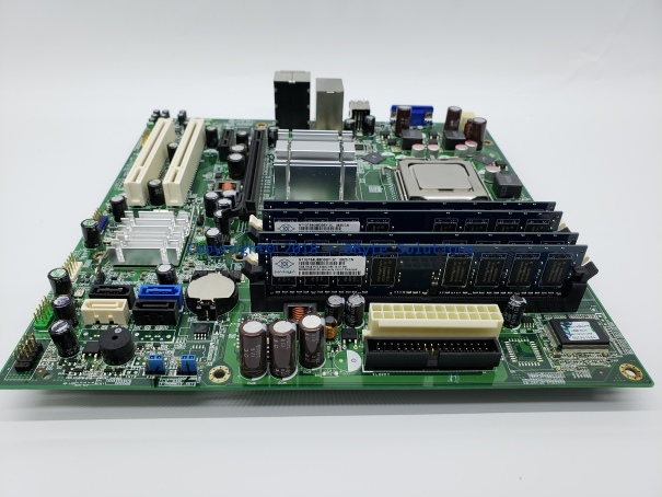 DELL/Intel 0RY007/G33M02 Mainboard with CPU & RAM