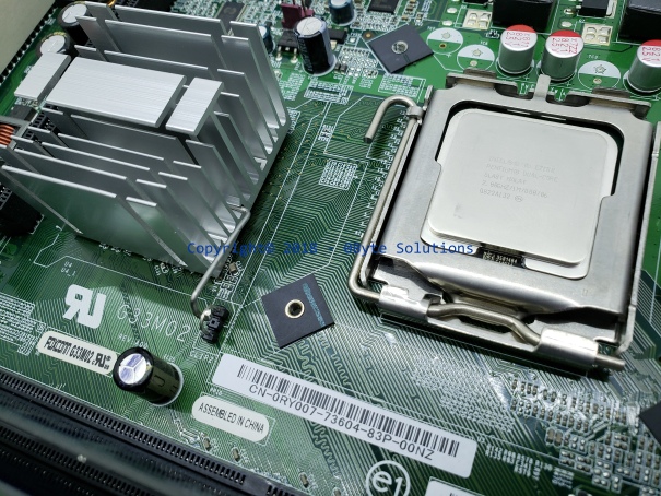 DELL/Intel 0RY007/G33M02 Mainboard with CPU & RAM