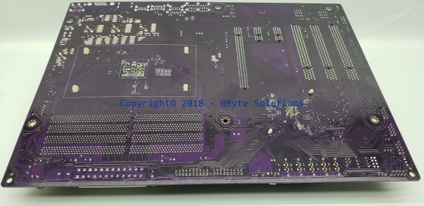 ECS NForce9M-A (v1.0) MainBoard with Backplate, CPU & RAM