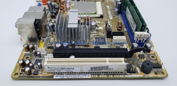 Asus M2N61-AR HP Acacia Mainboard with Backplate, CPU & RAM