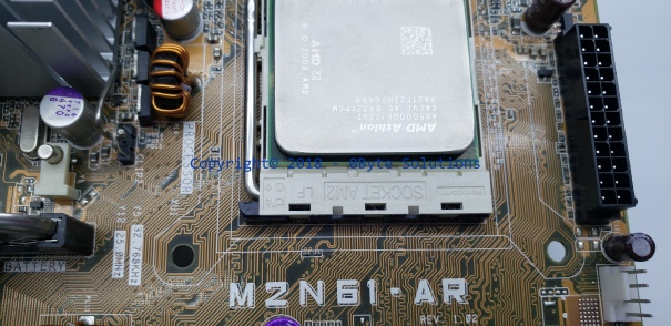Asus M2N61-AR HP Acacia Mainboard with Backplate, CPU & RAM